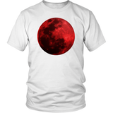 Blood Moon Men's T-Shirt - Space Tshirt - Graphic Realistic Tee