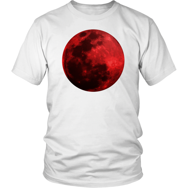 Blood Moon Men's T-Shirt - Space Tshirt - Graphic Realistic Tee