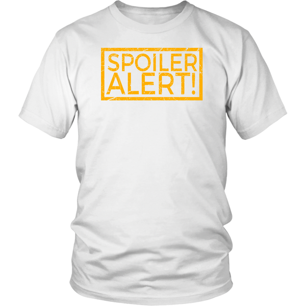 Spoiler Alert Men's T-Shirt - Funny TShirt - Novelty Tee