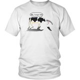 Cow and Milk - Funny Parody Men's T-Shirt - Movie Quote Tshirt