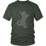 Cat T-Shirt - Climbing Cat Men's TShirt - Fun Cat Tee Shirt