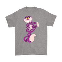 Cheshire Cat T-Shirt Purple Cat Floating Shirt