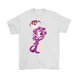 Cheshire Cat T-Shirt Purple Cat Floating Shirt