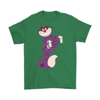 Cheshire Cat T-Shirt Purple Cat Floating Shirt