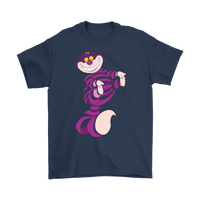 Cheshire Cat T-Shirt Purple Cat Floating Shirt