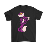 Cheshire Cat T-Shirt Purple Cat Floating Shirt