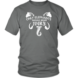 Ivory is for Elephants Only Men's Tshirt - Save Animals T-shirt