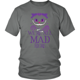 Evil Cheshire Cat Men's T-Shirt - Mad Tshirt - Scary Tee Shirt