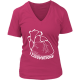 Halloween Heart Surgeon T-Shirt - Exhumation Tshirt - Womens Plus Size Up To 4X