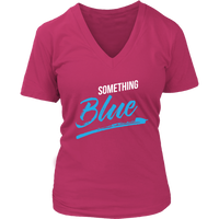 Something Blue - Wedding Gift - Bride Shirt - Novelty Tee - Womens Plus Size Up To 4X