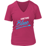 Something Blue - Wedding Gift - Bride Shirt - Novelty Tee - Womens Plus Size Up To 4X