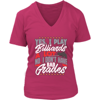 Billiards T-Shirt - Billiard Sport T Shirt - Student Player