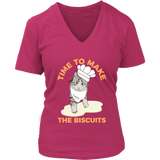 Cute Cat Kneeding Biscuits Tshirt - Kitty Lover T-Shirt - Womens Plus Size Up To 4X