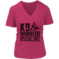 K9 Handler Special Police Unit T-Shirt - Guard Dog Tee - Womens Plus Size Up To 4X