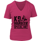 K9 Handler Special Police Unit T-Shirt - Guard Dog Tee - Womens Plus Size Up To 4X