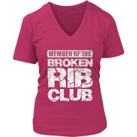 Broken Rib Club T-Shirt - Injured Bones and Ribs T Shirt