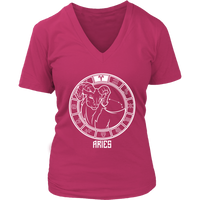 Aries Birthday Horoscope T-Shirt - Ram Zodiac Sign - Womens Plus Size Up To 4X