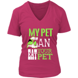 My Pet Can Eat Your Pet - Exotic Animal Pet Owner Tee - Womens Plus Size Up To 4X