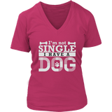 I Have A Dog - Dog Love T-Shirt - Canine Lover Tshirt - Womens Plus Size Up To 4X