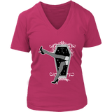 Coffin T-Shirt - Halloween Tshirt - Sexy Legs Tee Shirt - Womens Plus Size Up To 4X