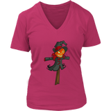 Scarecrow Pumpkin Halloween Tshirt - Scary Costume Tee - Womens Plus Size up to 4X