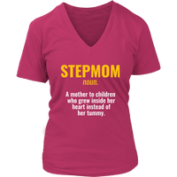 Stepmom Definition Tshirt - Mother's Day Gift T Shirt - Womens Plus Size Up To 4X