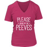 Pet Peeves - Witty Funny T-Shirt - Annoying Tshirt - Novelty - Womens Plus Size Up To 4X