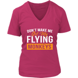 Flying Monkeys Tee - Weird Funny T-Shirt - Novelty Tshirt - Womens Plus Size Up To 4X