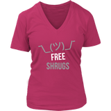 Free Shrugs Tshirt - Shrugging Stick Man Novelty T-Shirt - Womens Plus Size Up To 4X