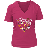 Dogaholic T-Shirt - Love Animals Tee - Dog Lover TShirt - Womens Plus Size Up To 4X