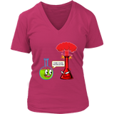 Chemical Reaction Tshirt - Chemistry Science T-Shirt - Womens Plus Size Up To 4X