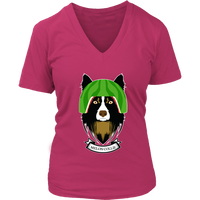 Melon Collie Funny Dog Tshirt - Melancholy Dogs Tee - Womens Plus Size Up To 4X