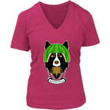 Melon Collie Funny Dog Tshirt - Melancholy Dogs Tee - Womens Plus Size Up To 4X