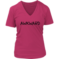 Awkward T-Shirt - Nerd Tshirt - Geek Tee Shirt - Womens Plus Size Up To 4X