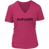 Awkward T-Shirt - Nerd Tshirt - Geek Tee Shirt - Womens Plus Size Up To 4X