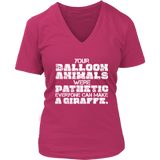 Balloon Twister T-Shirt - Animal Balloons Tshirt - Funny Tee - Womens Plus Size Up To 4X