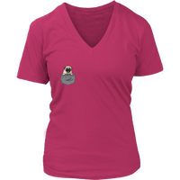 Pug Pocket T-Shirt - Dog Tee Shirt - Pug Puppy Tshirt - Womens Plus Size Up To 4X