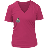 Pug Pocket T-Shirt - Dog Tee Shirt - Pug Puppy Tshirt - Womens Plus Size Up To 4X