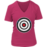 Bullseye Axe Throwing Sport T-Shirt - Bull's Eye Ax Throwing - Womens Plus Size Up To 4X