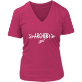 Archery Girl Tshirt - Archers T-Shirt - Sports Hunting Tee - Womens Plus Size Up To 4X