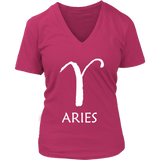 Aries T-Shirt - Ram Zodiac Tshirt - Horoscope Tee - Womens Plus Size Up To 4X