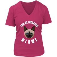 Meowt T-Shirt - Meow Cute Cat T Shirt - Freaking Me Out