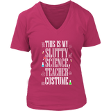 Halloween Costume T-Shirt - Funny Tee - Slutty Scientist T - Womens Plus Size Up To 4X