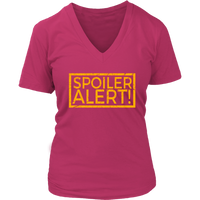 Spoiler Alert T-Shirt - Funny TShirt - Novelty Tee - Womens Plus Size Up To 4X