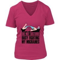 Migraine Awareness T-Shirt - Womens Novelty Tee - Womens Plus Size Up To 4X