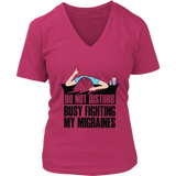 Migraine Awareness T-Shirt - Womens Novelty Tee - Womens Plus Size Up To 4X