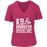 K9 Handler Special Police Unit T-Shirt - Dog Lover Tee - Womens Plus Size Up To 4X