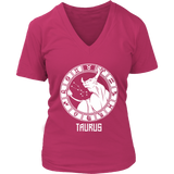 Taurus Zodiac Sign T-Shirt - April & May Birthday Gift Tee - Womens Plus Size Up To 4X