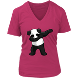 Dabbing Panda T-Shirt - Funny Bear Dab T Shirt - Womens Plus Size up to 4X