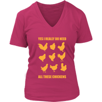 Chicken Poultry Farmer Tshirt - Farm Animal Chickens - Womens Plus Size Up To 4X